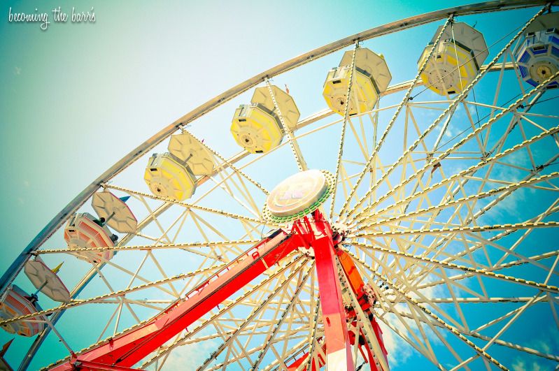 georgia national fair giant ferris wheel photography