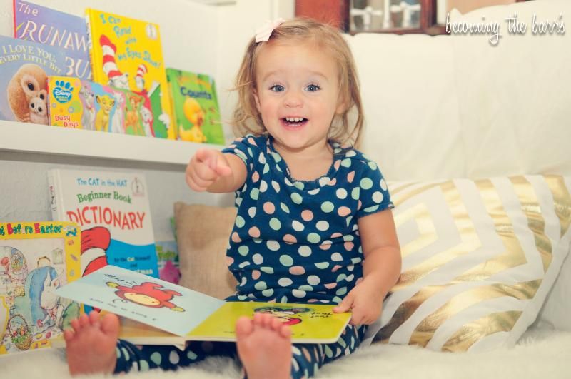 toddler room reading nook