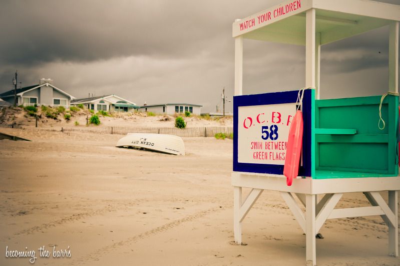 ocean city, nj lifeguard stand