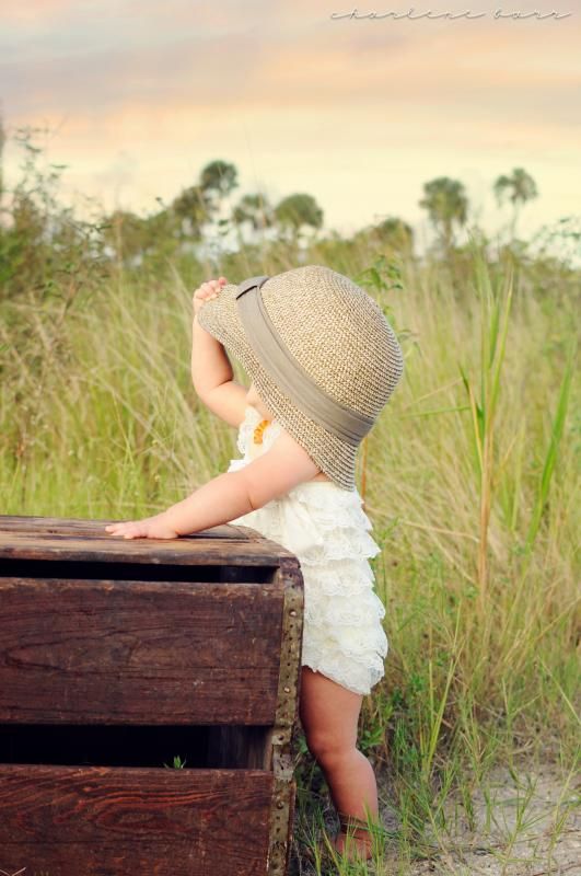 9 month baby country photoshoot ideas