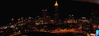 ventana's atlanta rooftop skyline view