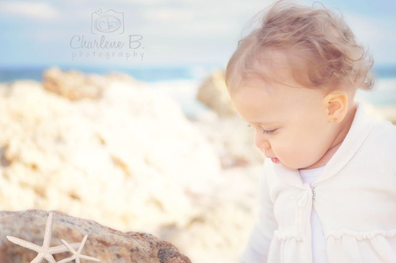 1 year old photos at beach