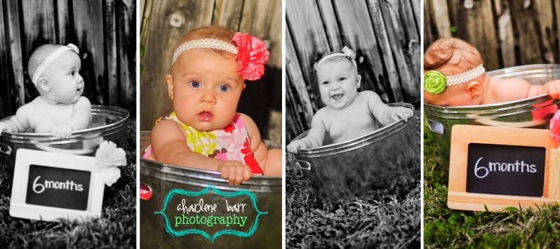 6 month diy photos