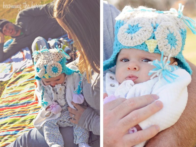 baby owl hat