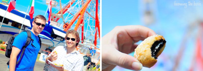 fried oreos at the fair