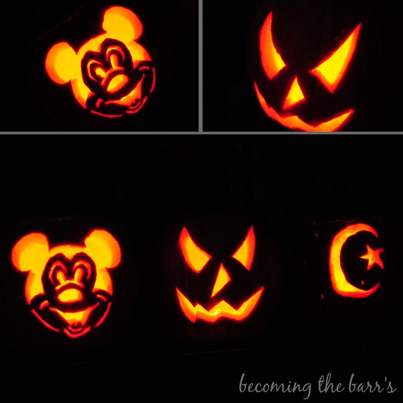 mickey mouse pumpkin