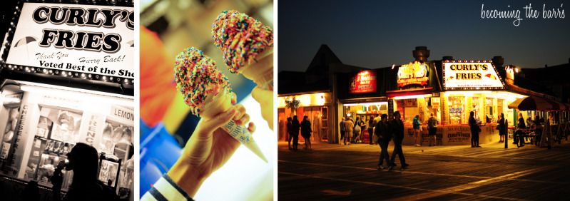 ocean city boardwalk treats, curly's fries