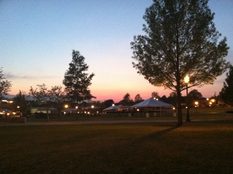 suwanee town center sunset