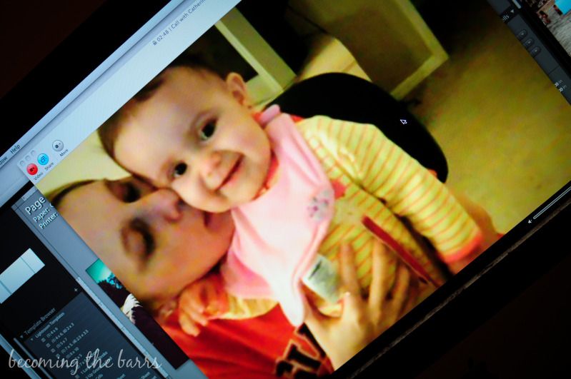 skype with niece