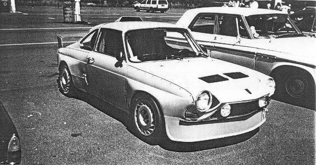 Hans Exner's Simca 1200 coup 