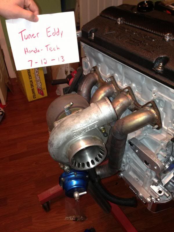 Precision 6776, h22 BRMS top mount manifold, wastegate, Skunk2 Intake