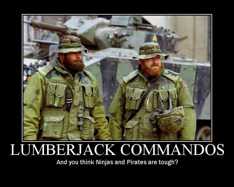 Lumberjack Commandos Canadian