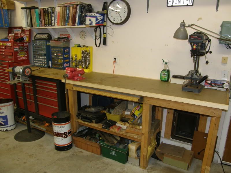 Cheap Garage Workbench