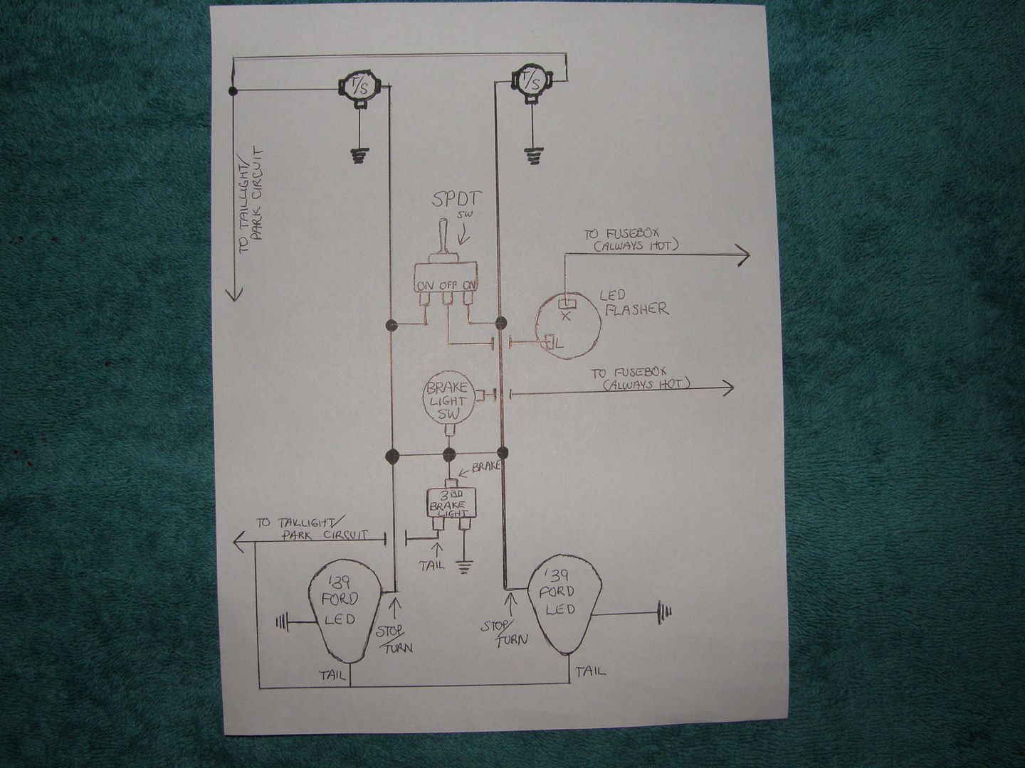 Combined Brake And Turn Signal Wiring Diagram from img.photobucket.com