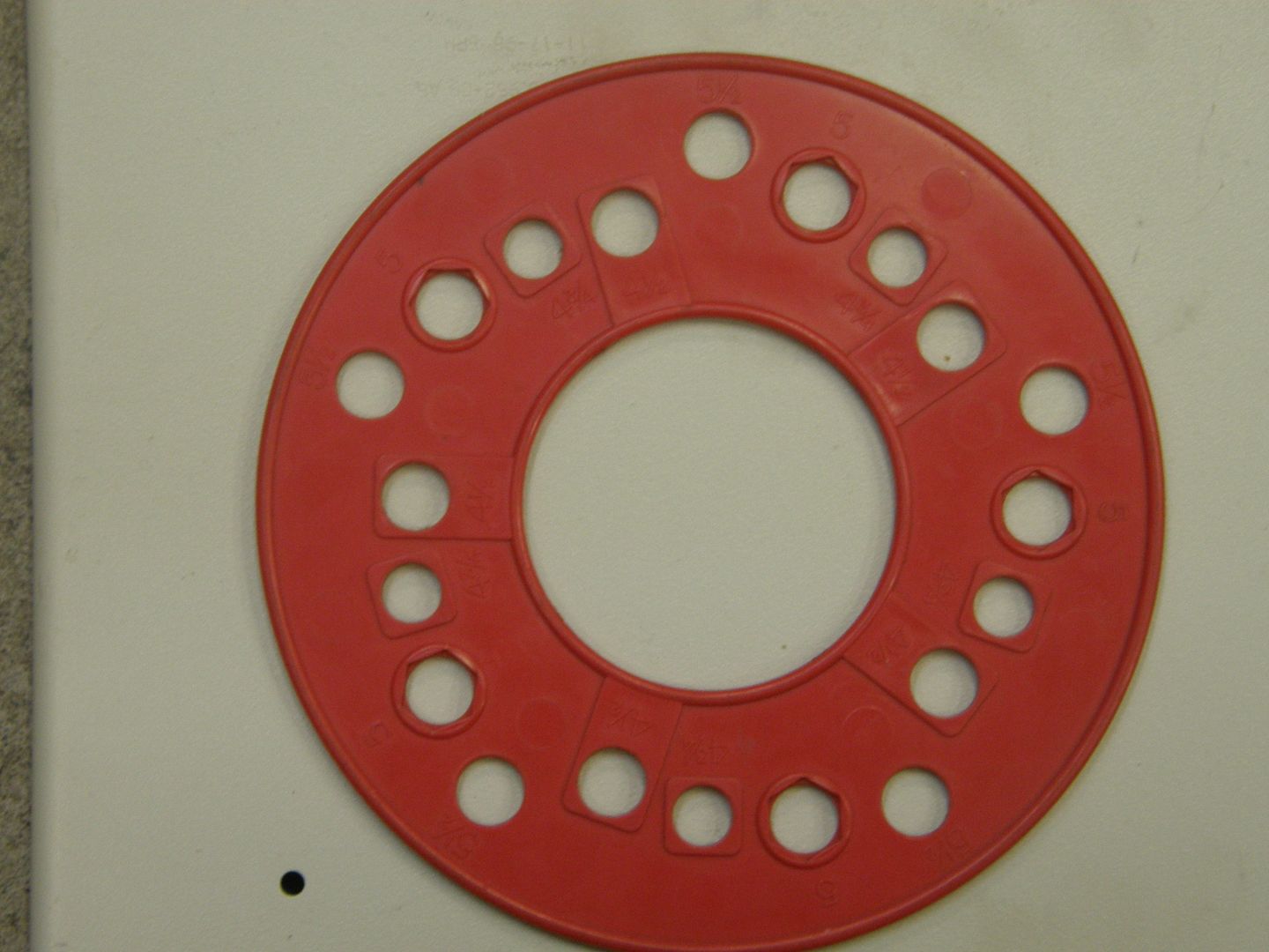 Ignition Drill Template For Ford