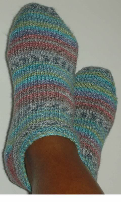 Ankle Sock w Garter cuff