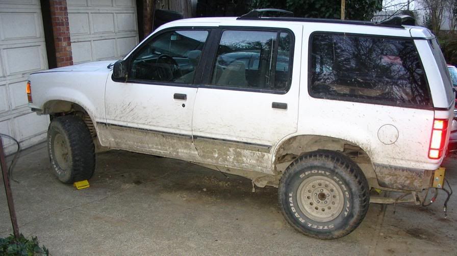 Painted Handles And B Pillar First Gen Ford Explorer And Ford