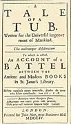 A Tale of a Tub; Jonathan Swift