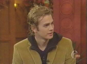 Hayden on TV interview
