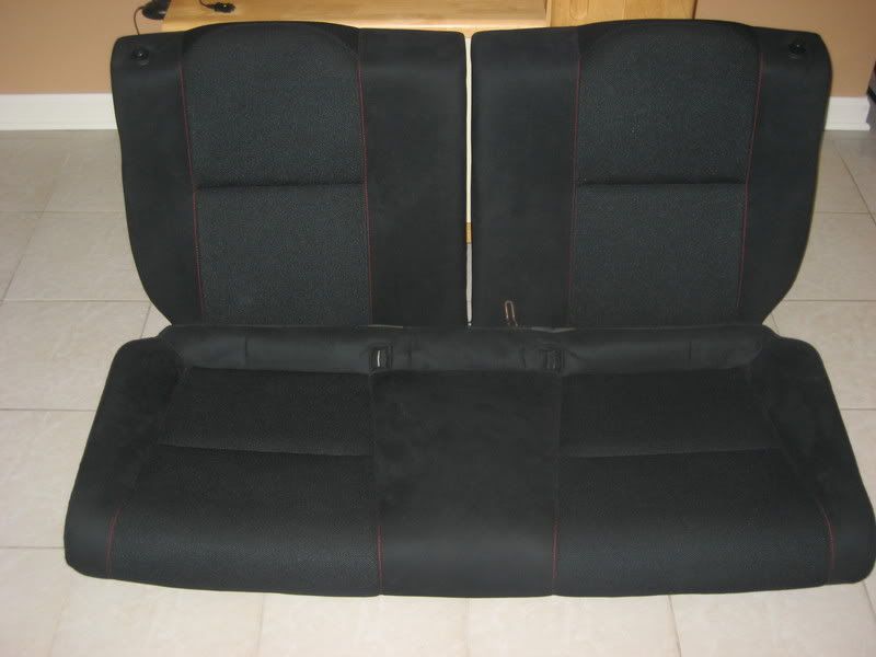 ITR rear seats diy red stitched ) ) Page 6 Acura RSX, ILX and