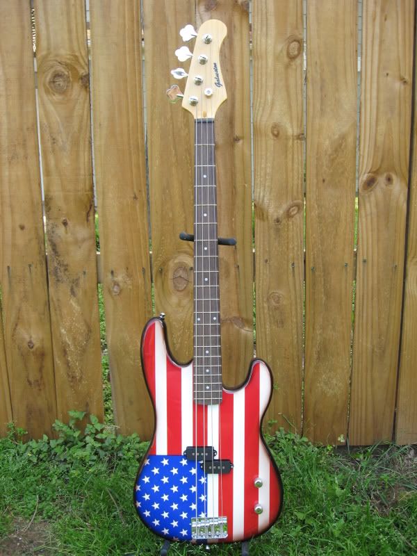 Galveston American Flag P Bass review with pics