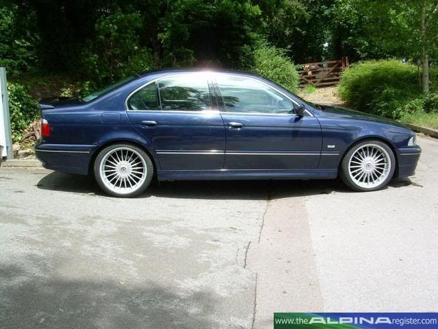 Bmw e39 blue colours