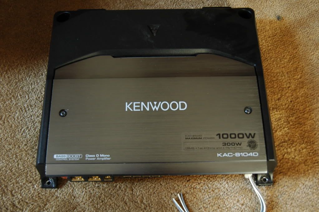fs kenwood KAC8104D 1000w amplifier VW Vortex Volkswagen Forum