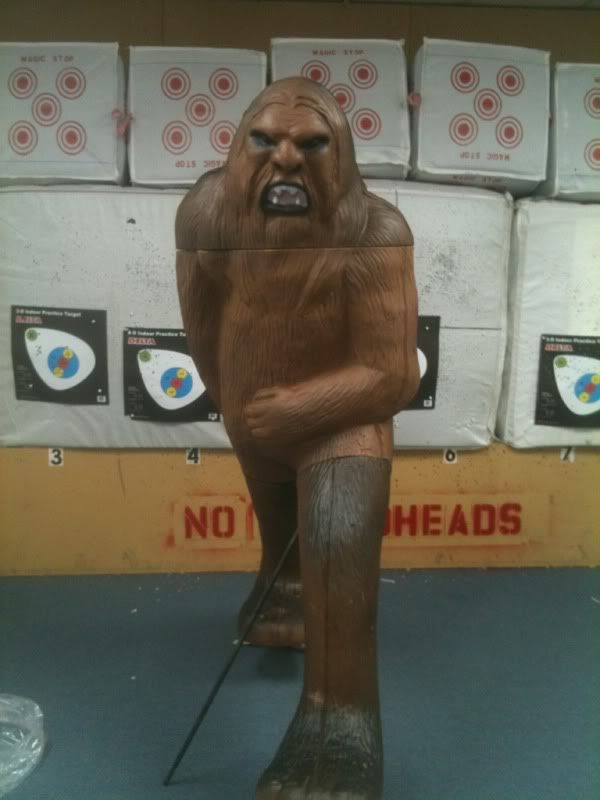 Bigfoot 3D archery target
