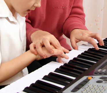 Teaching keyboard