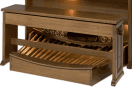 Adjustable bench and pedals