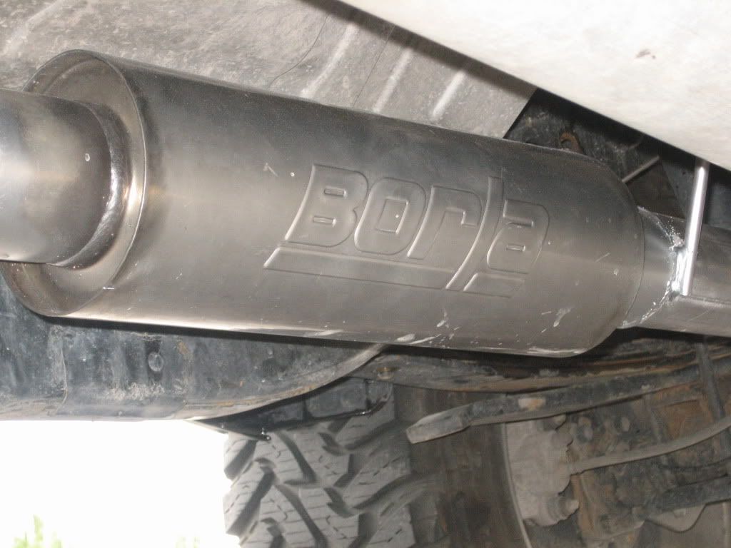 2010 Nissan titan borla exhaust