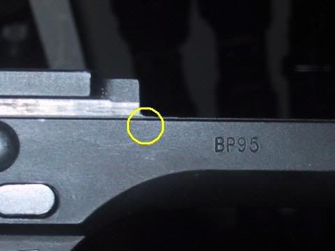 Beretta 3032 Cracked Frame