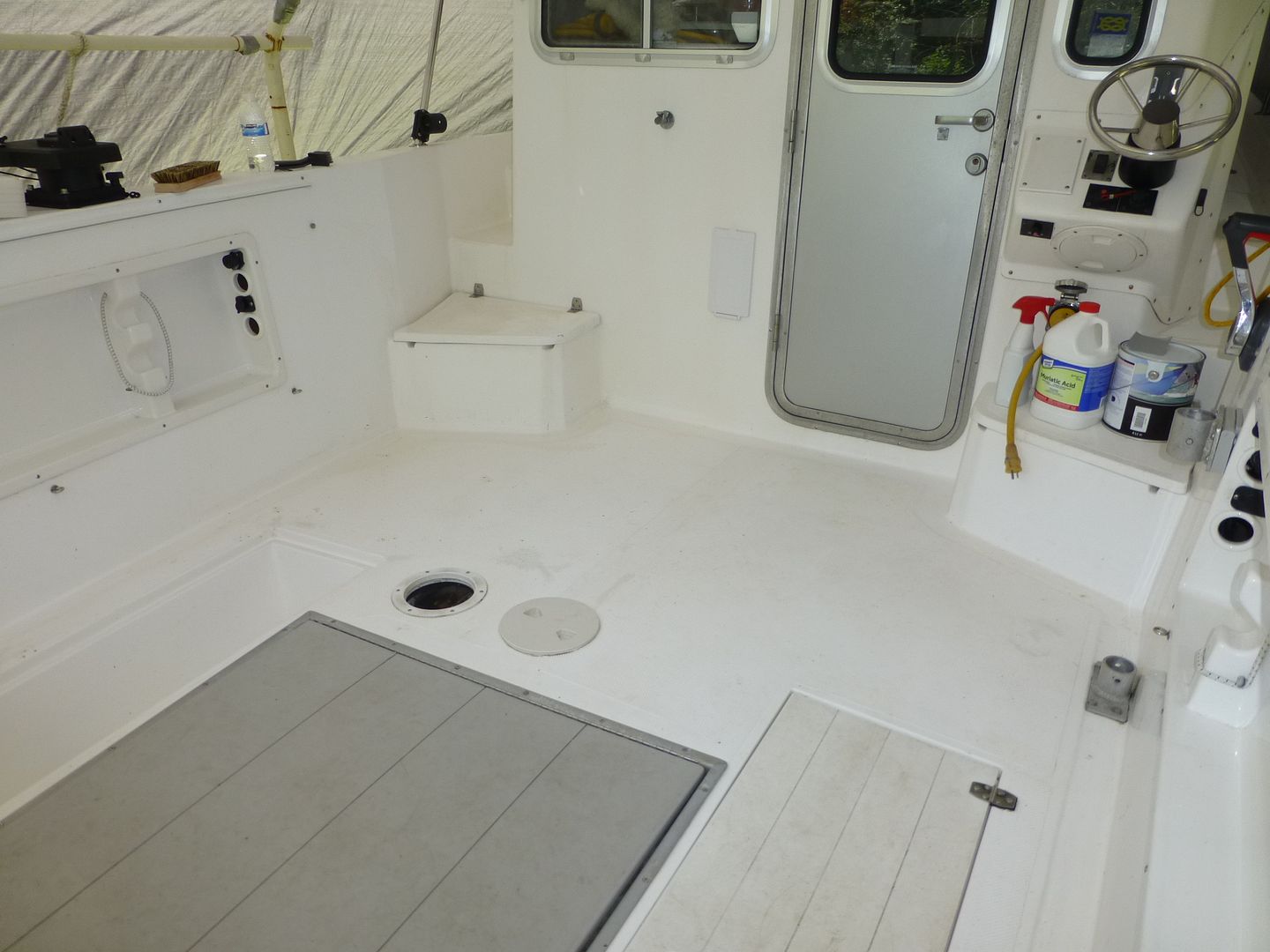 KiwiGrip Deck Paint Project Bloodydecks