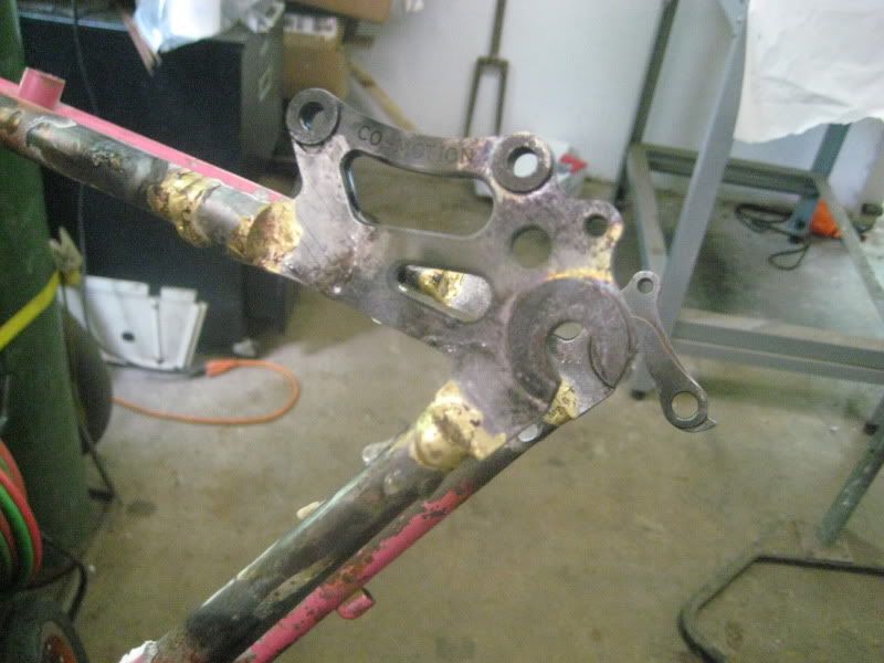 after fillet brazing