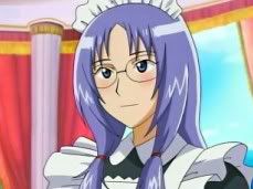 Kanade In Maid Outfit And Megane!