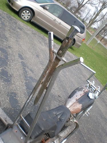 sword sissy bar