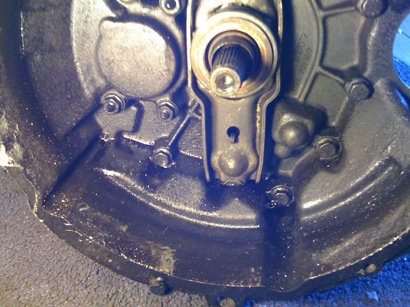 oil leaking down flywheel.... ? VW Vortex Volkswagen Forum