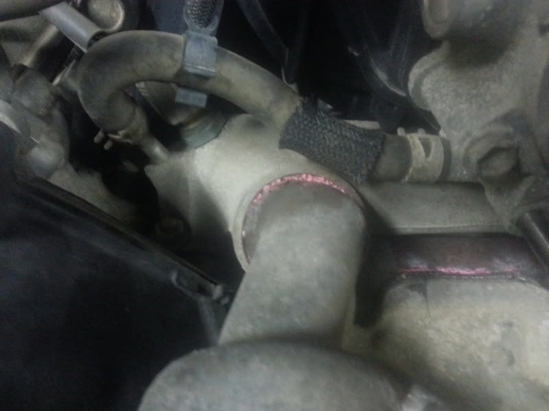 2uz new waterpump gasket leak. Toyota Tundra Forums
