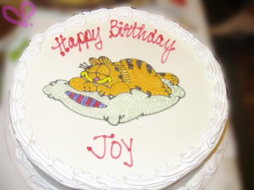Garfield Ice Cream Cake from Tita Marifel