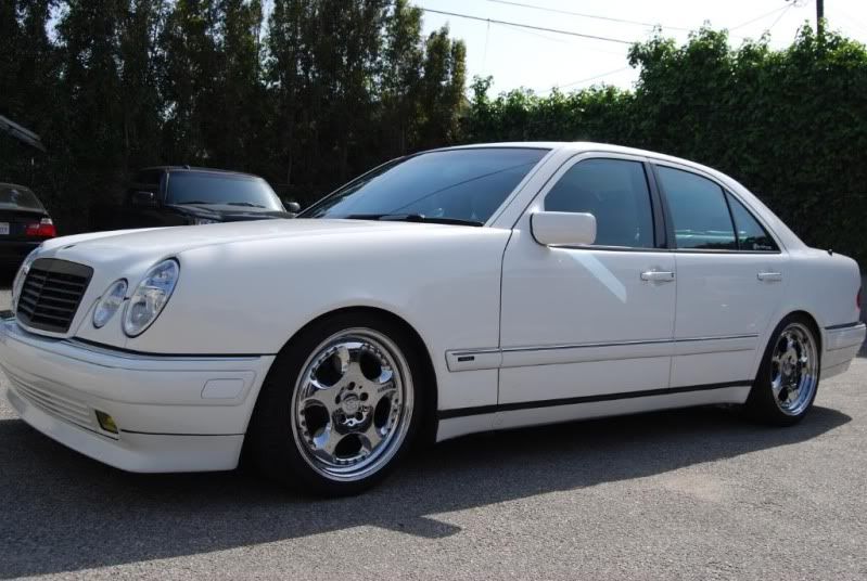 FS BRABUS 1996 MercedesBenz E320 W210 Polar White Tan SOCAL