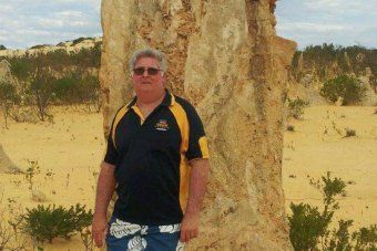 Missing man Lindsay Judas who was headed to Broome
