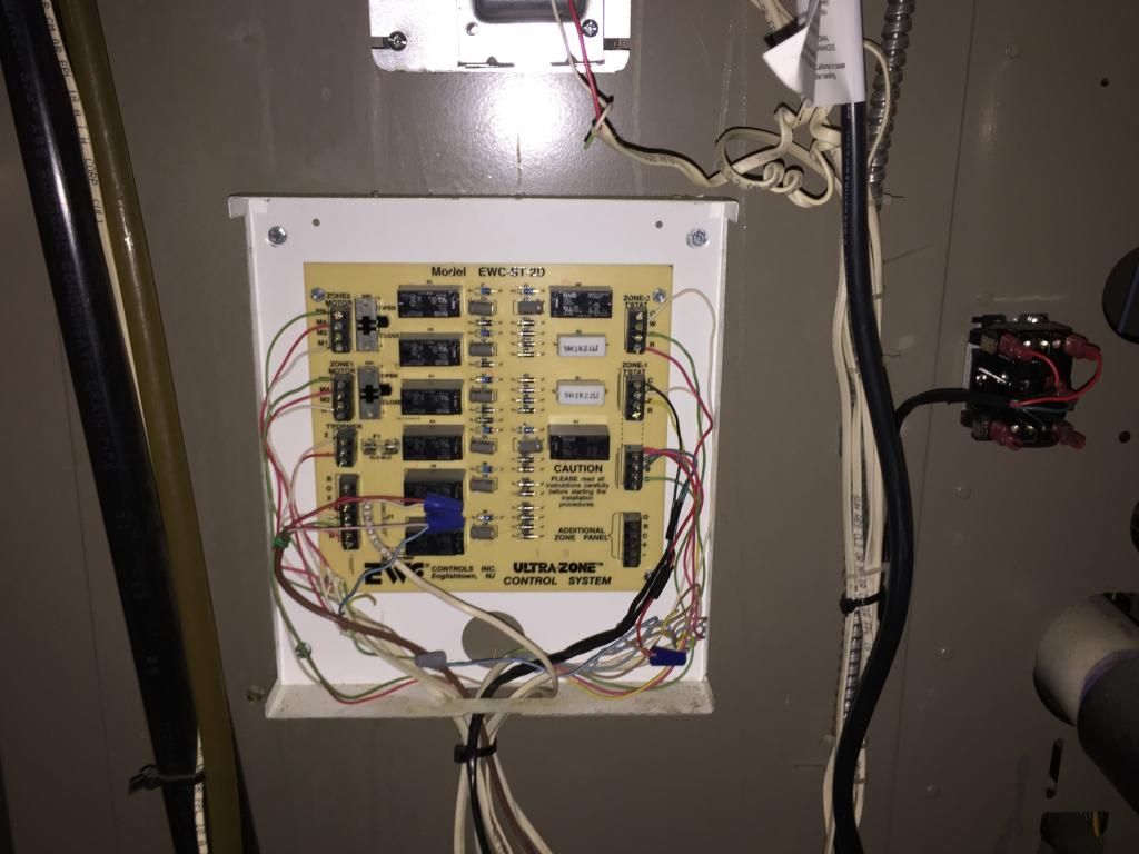 Installing honeywell RTH8500 thermostat only blows cold air