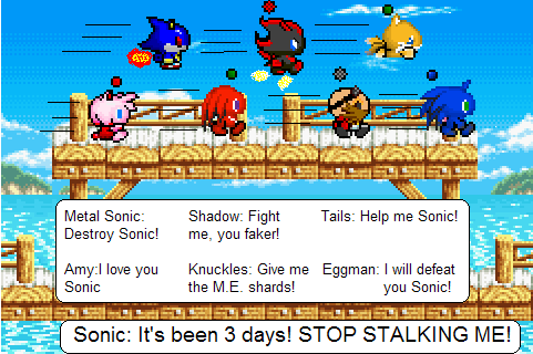 Sonic Chao, Tails Chao, Amy Chao & Knuckles Chao