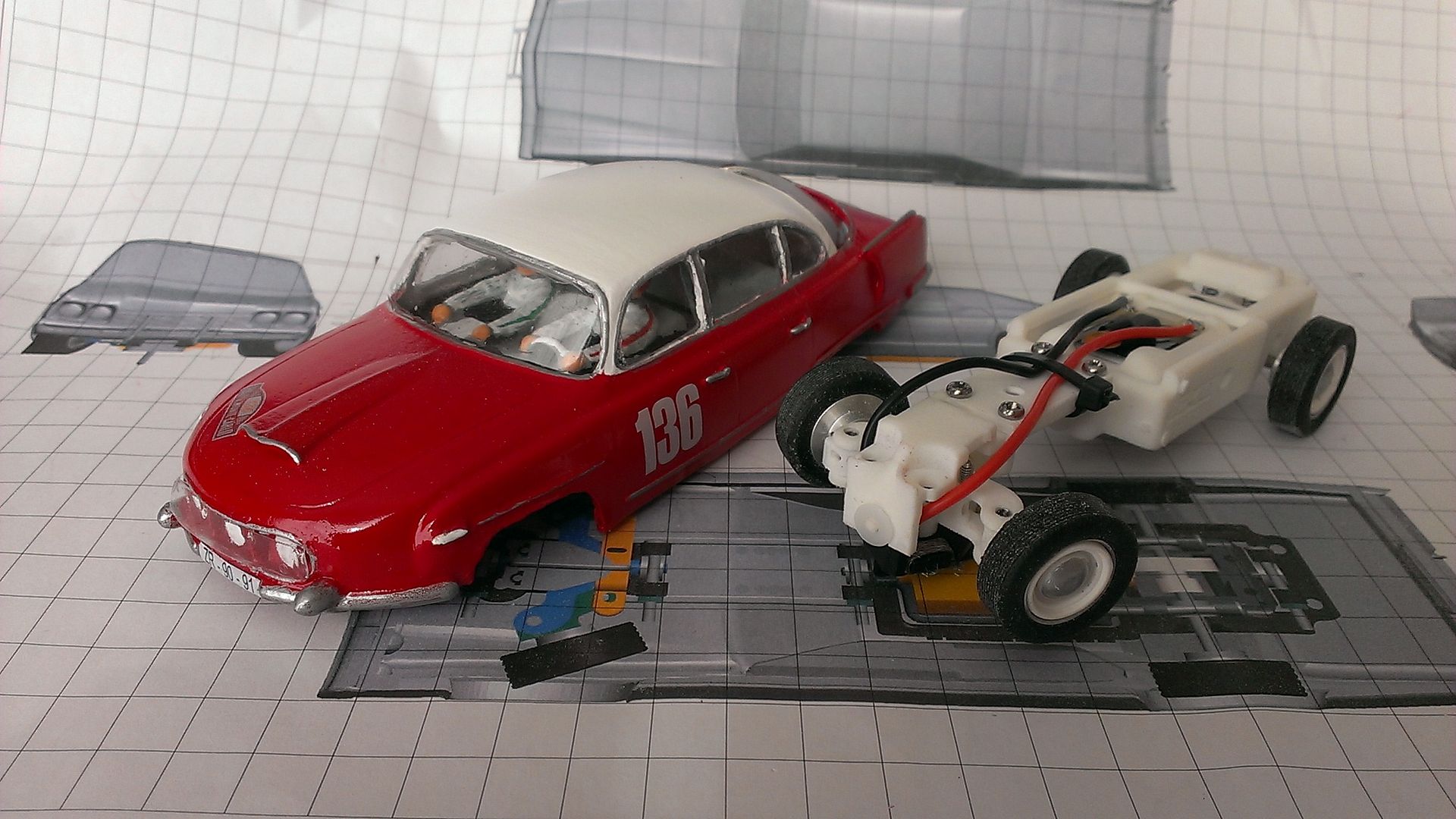 chase cars slot cars