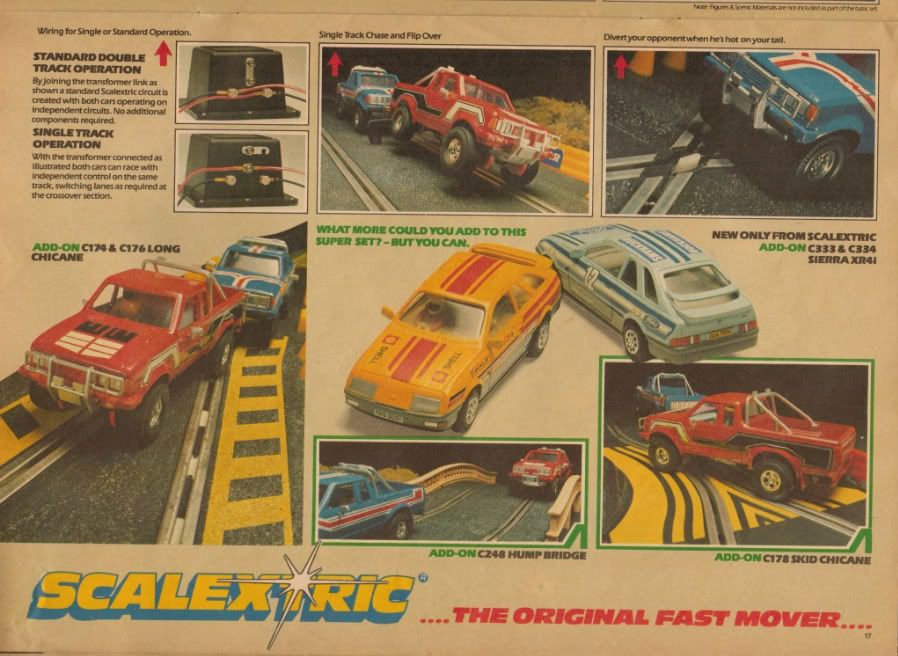 joining old scalextric track to new