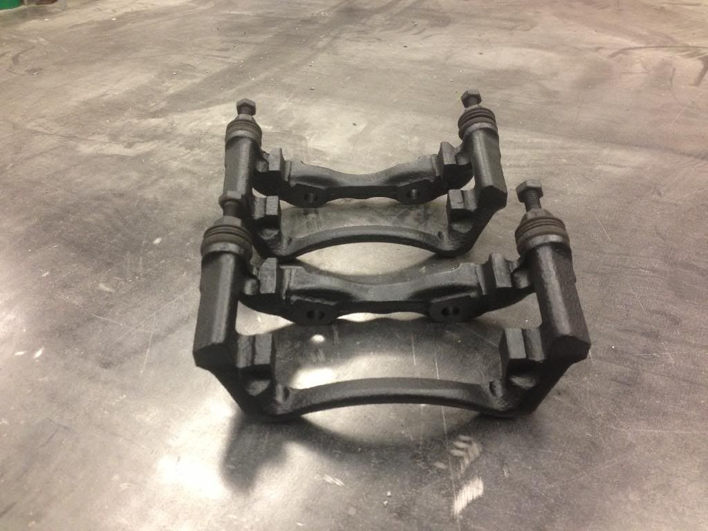F.S. Refinished OEM Scirocco 16V "Big" Brake Carriers VW Vortex Volkswagen Forum