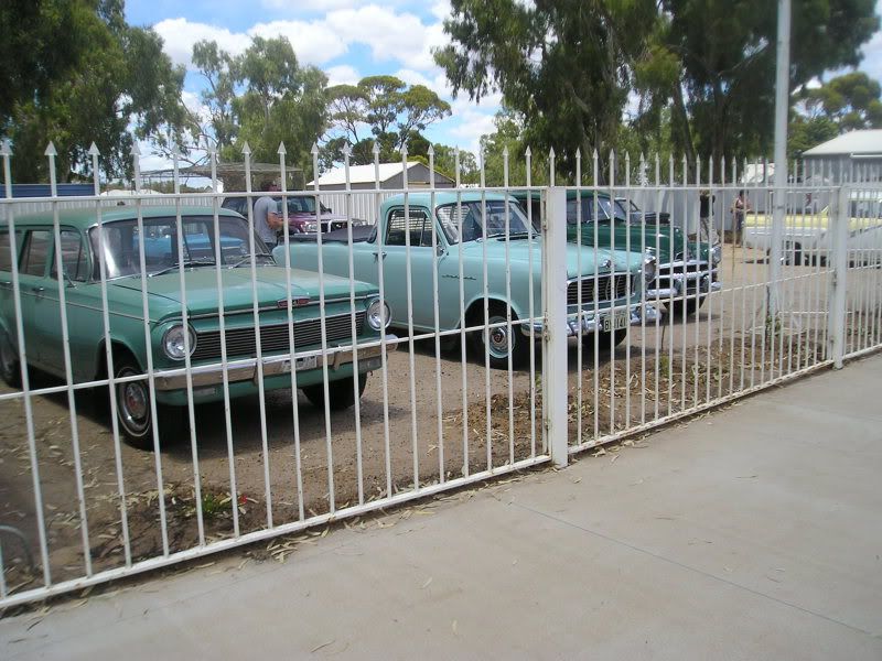 old Holden dealership.Kellerberin WA Vintage Caravans