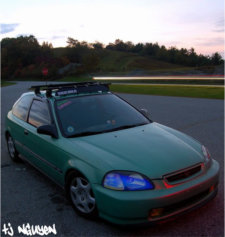 2000 Honda civic hatchback roof rack #3