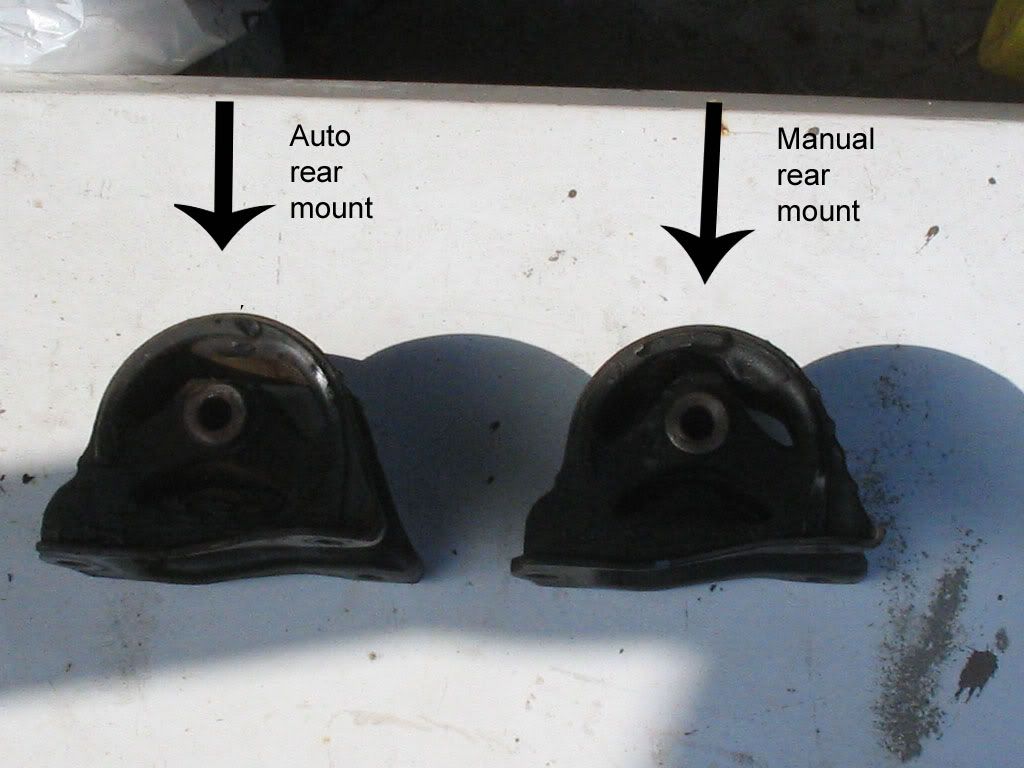 1995 Honda civic auto to manual swap #4