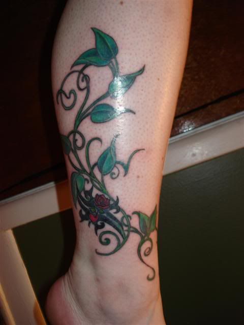  i added the vines. this is right after i had the whole thing redone.